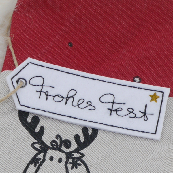 4 ITH-Stickdateien Geschenkanhänger "Frohes Fest" im Set für 10x10cm Stickrahmen S402-set-02